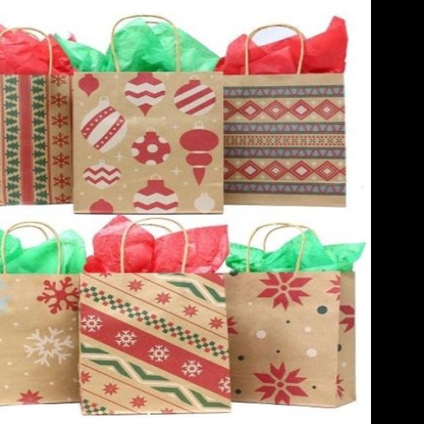 BOLSA KRAFT GDE. SLIC. NAV. DIPAK E.10 C.100